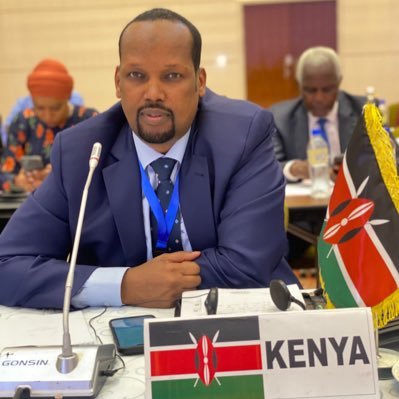 HE. Capt. Ali Ibrahim Roba, EGH, MP