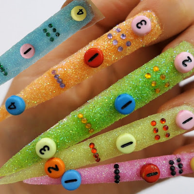 Custom Creative Nail Art Design