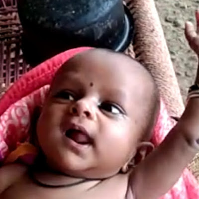 Durga baby daily life vlog 1m