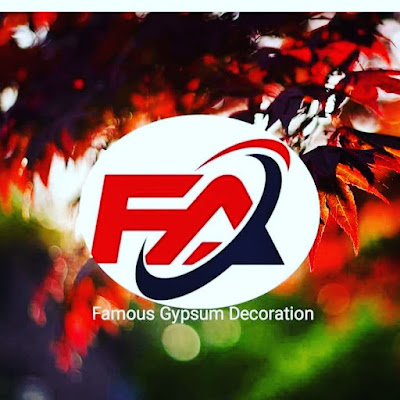 Famous gypsum decoration official