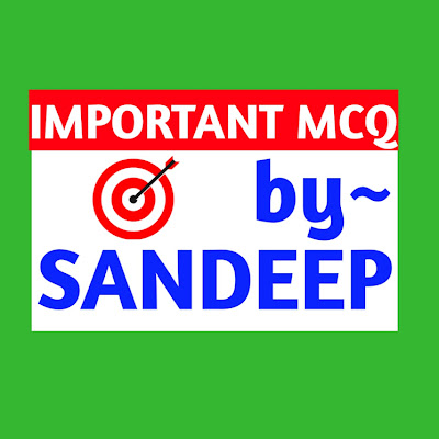IMPORTANT MCQ by SANDEEP