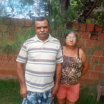 minha velha e eu na roça