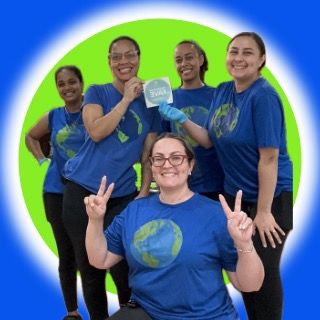 Blue And Green Cleaning 🌎