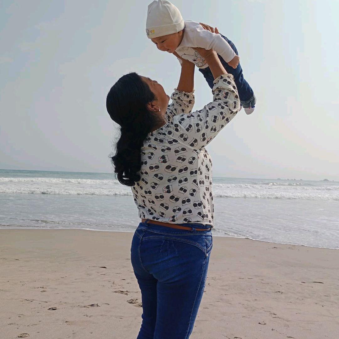 yareli con mi principito 🥰