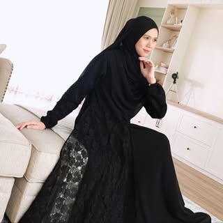 FENUZA PUSAT Gamis Khimar koko