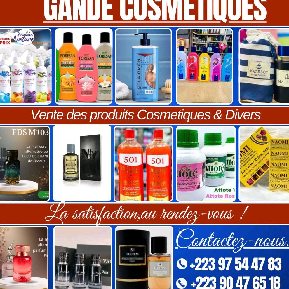 Gandé cosmétiques🇲🇱🇸🇳