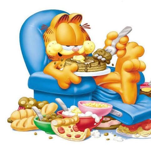Garfield Com Fome