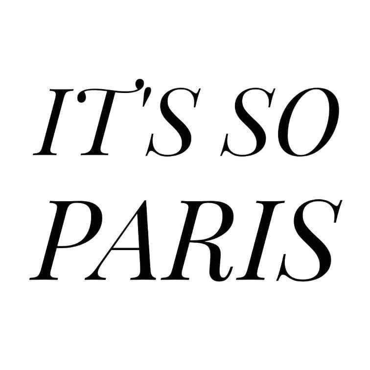 It's So Paris