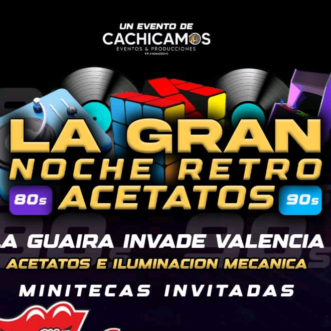 LaGranNocheRetroAcetatos8090