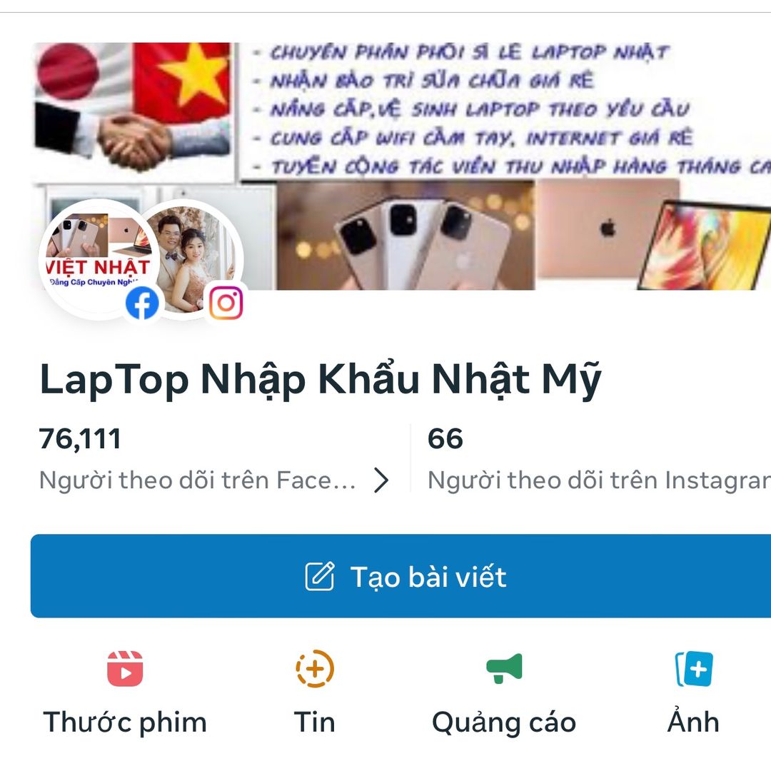 LAPTOP VIỆT NHẬT HCQ