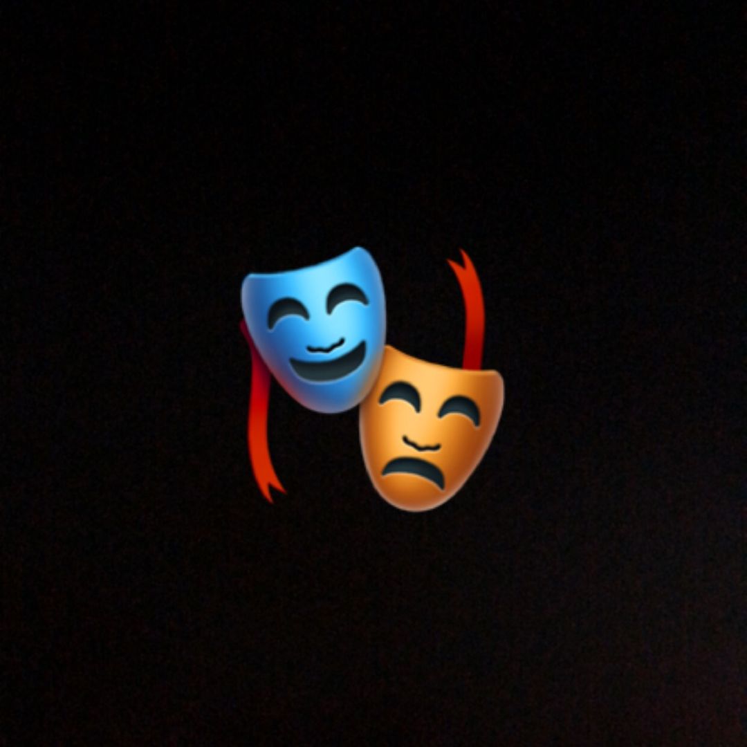 🎤 and 🎭