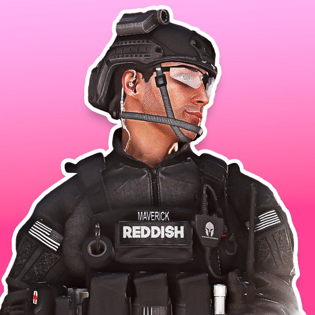 Officerreddishblue