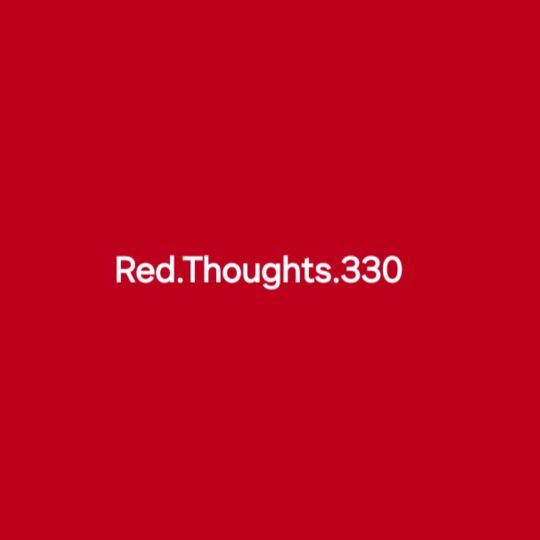 red thoughts <3