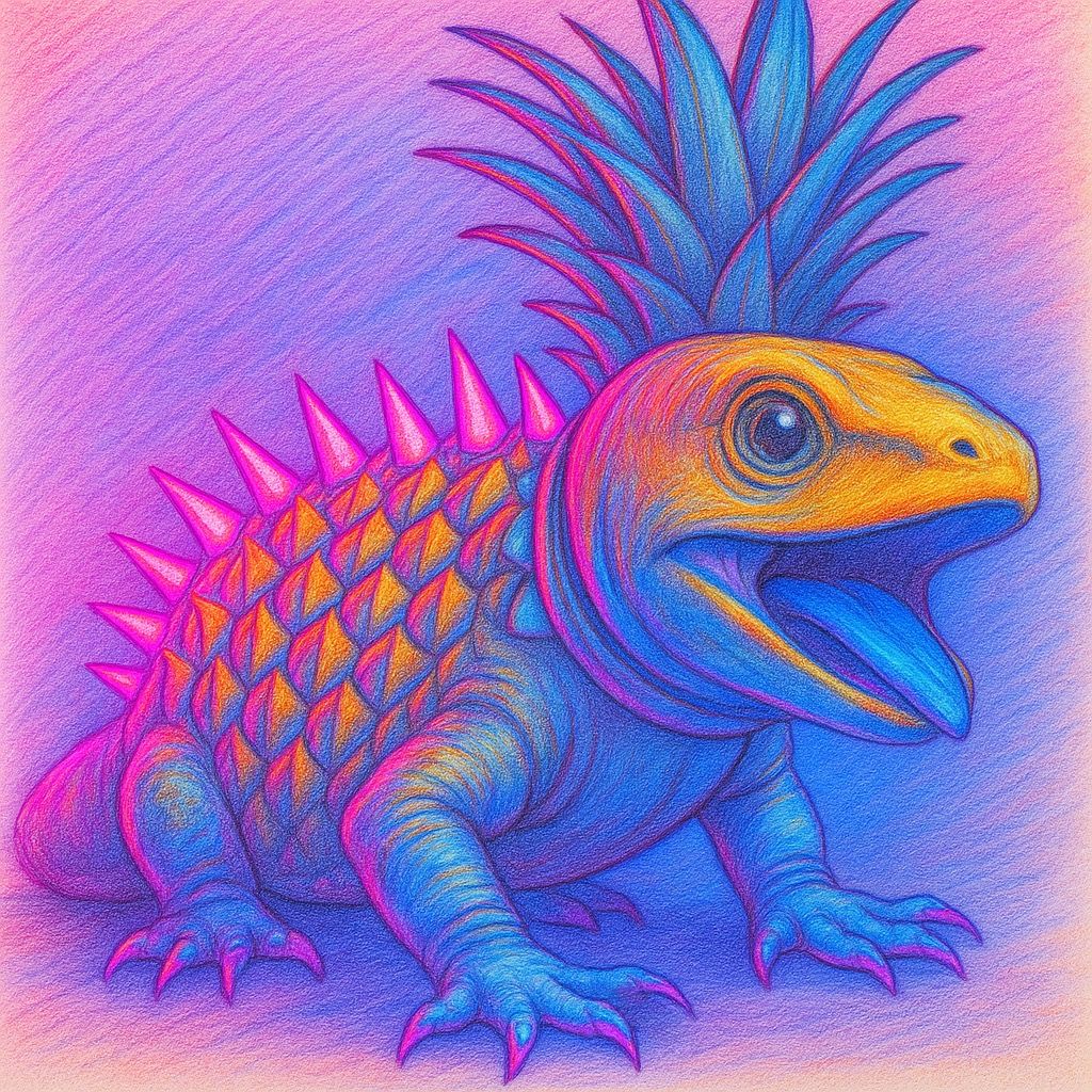 Reptilian Pineapple