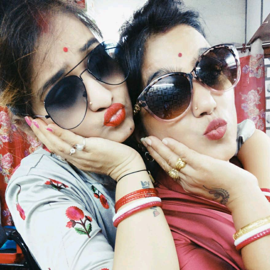 sas bahu kii jodi😍