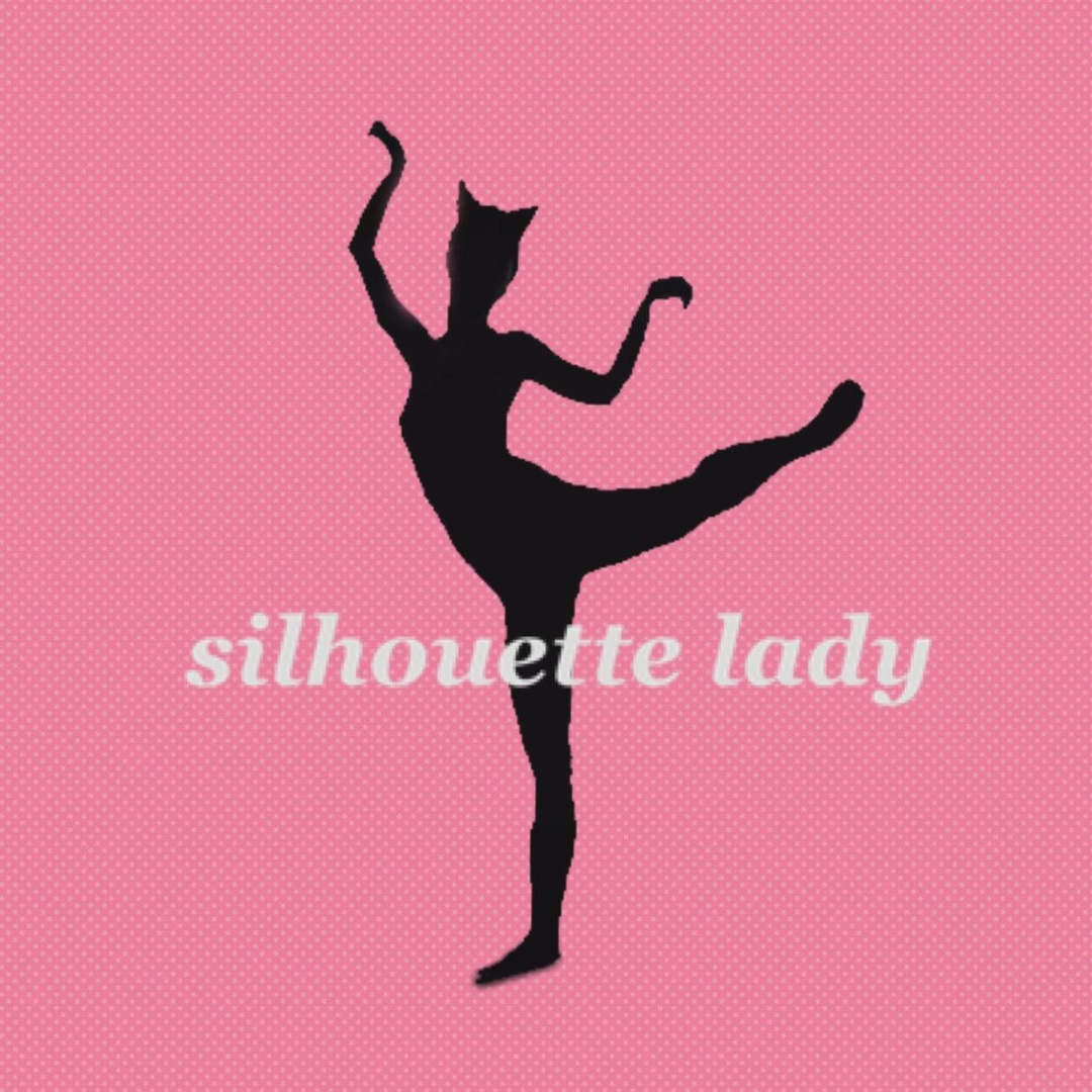 silhouette lady