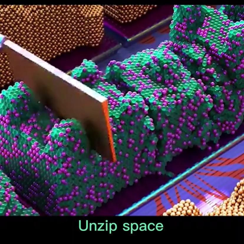 Unzip space