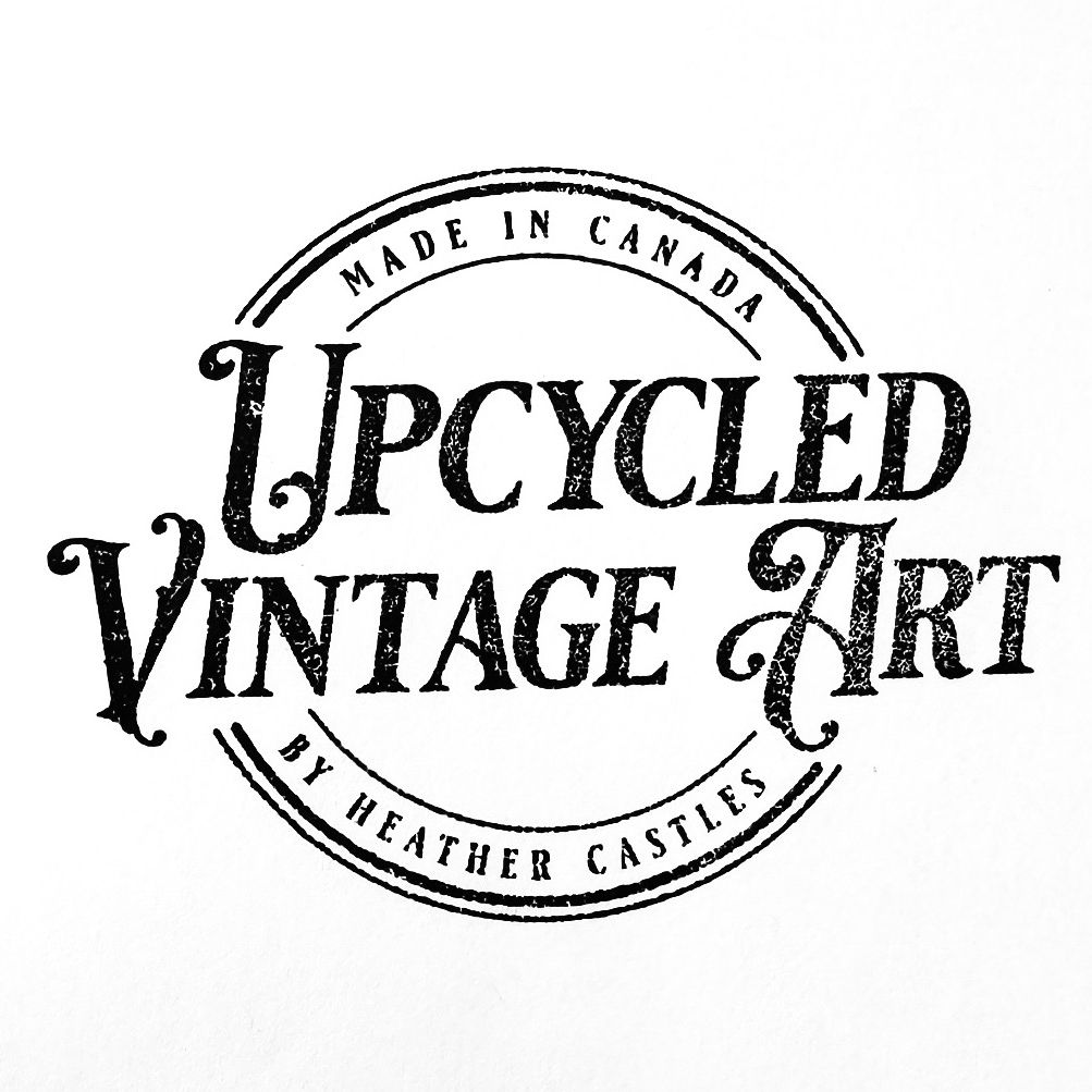 Upcycled Vintage Art